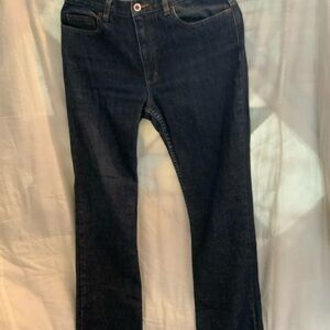 Ann Taylor Women's Dark Blue Straight Leg Special Edition Jeans